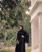 Coffee Lines Abaya