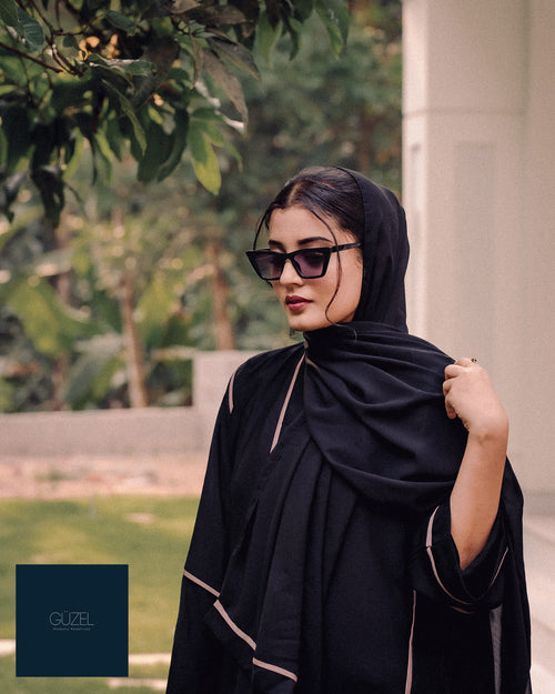Coffee Lines Abaya