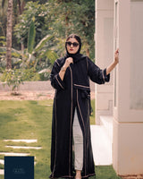 Coffee Lines Abaya