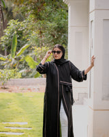 Coffee Lines Abaya