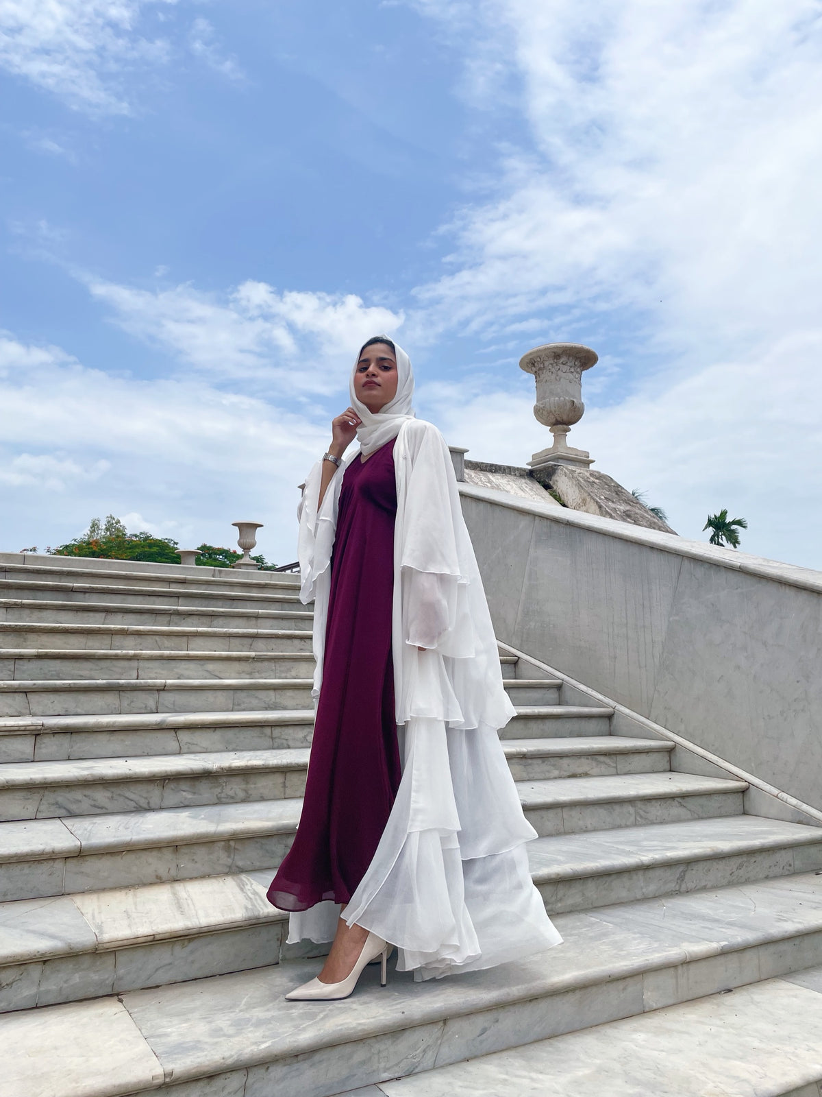 Dahlia Layer Abaya