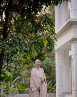 Dahlia Layer Abaya — Beige Beauty