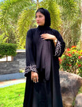Pink Blooms Abaya