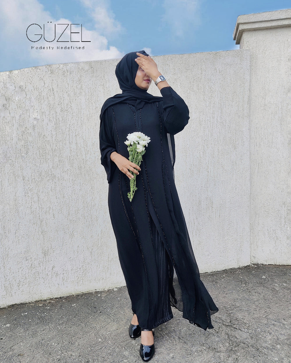 LBS (Little Black Stones) Abaya