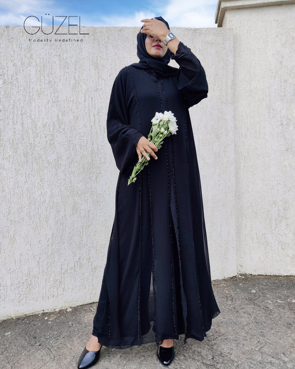 LBS (Little Black Stones) Abaya