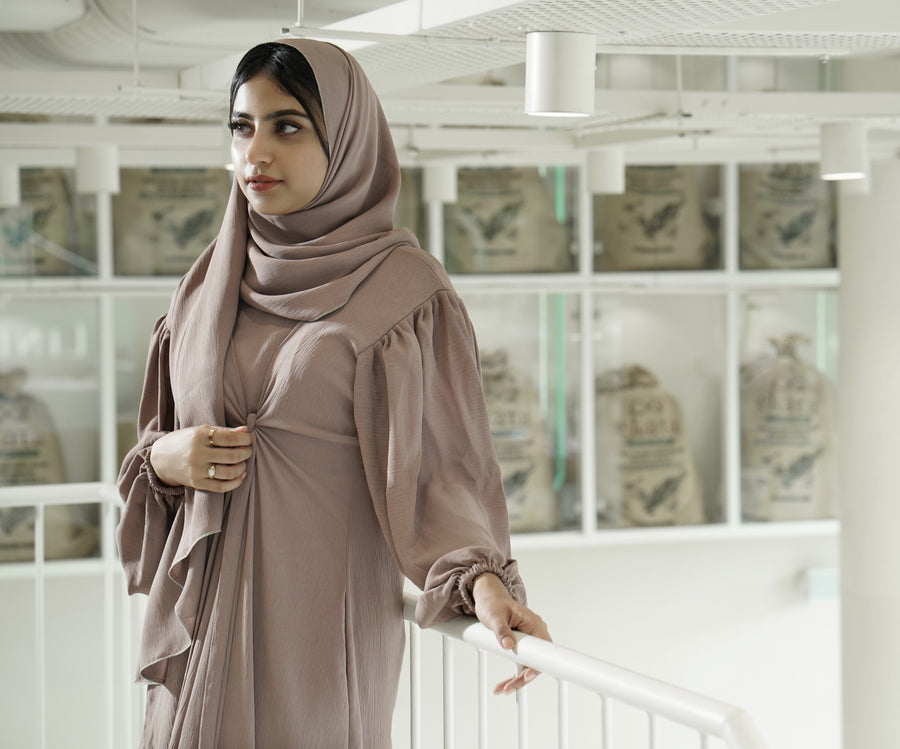 Milan Abaya — Brown
