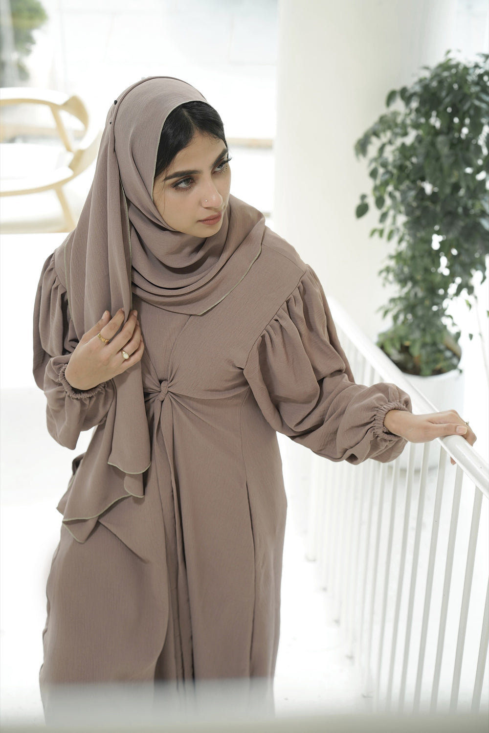 Milan Abaya — Brown