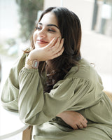 Milan Abaya — Sage Green