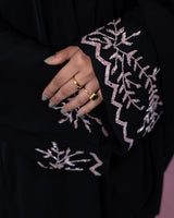 Pink Blooms Abaya