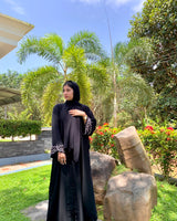 Pink Blooms Abaya