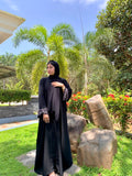 Pink Blooms Abaya