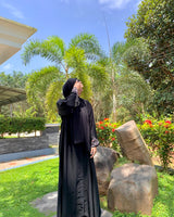 Pink Blooms Abaya