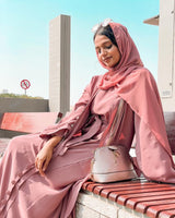 Pink Jacket Set