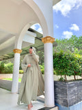 Sage Abaya Set