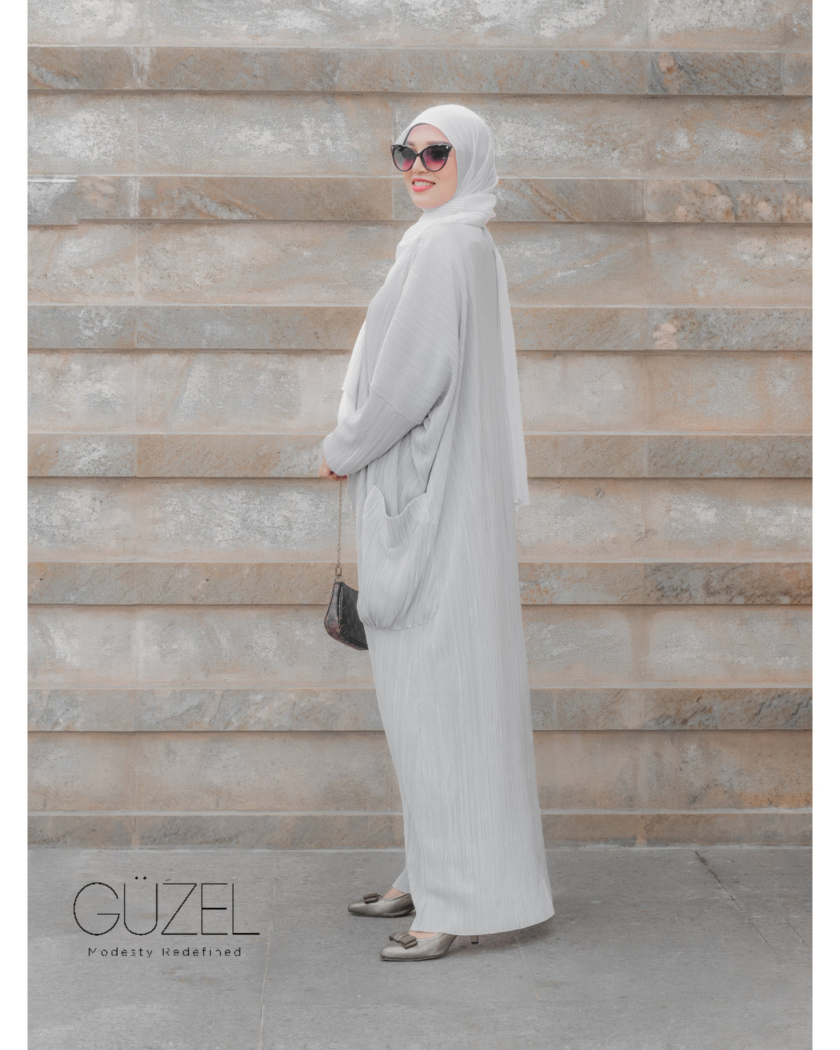 Silver Linings Abaya