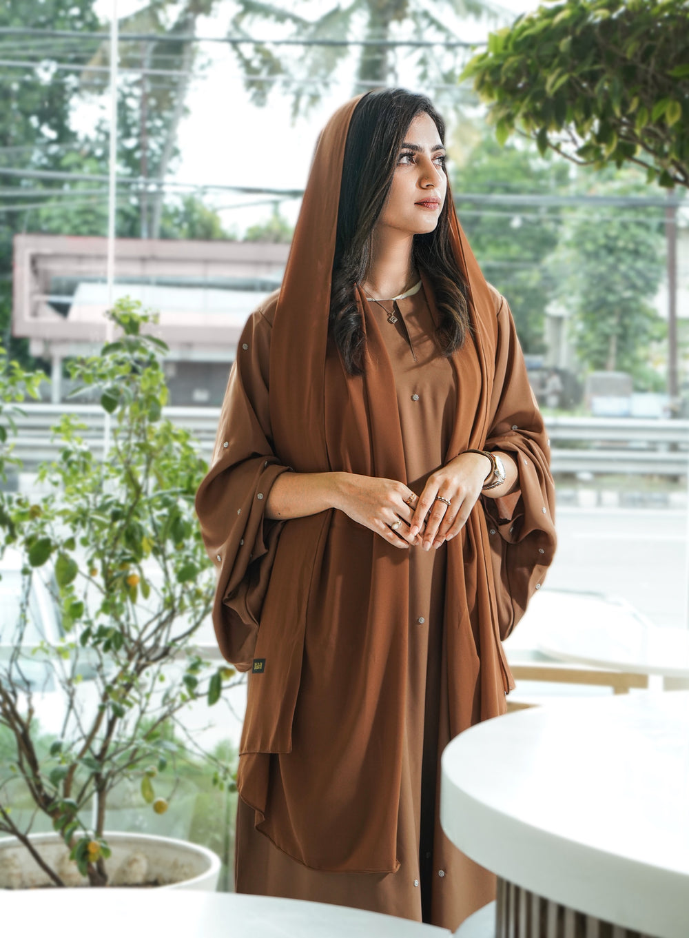 Tara Abaya — Golden Brown