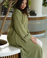 Zimren Abaya — Green